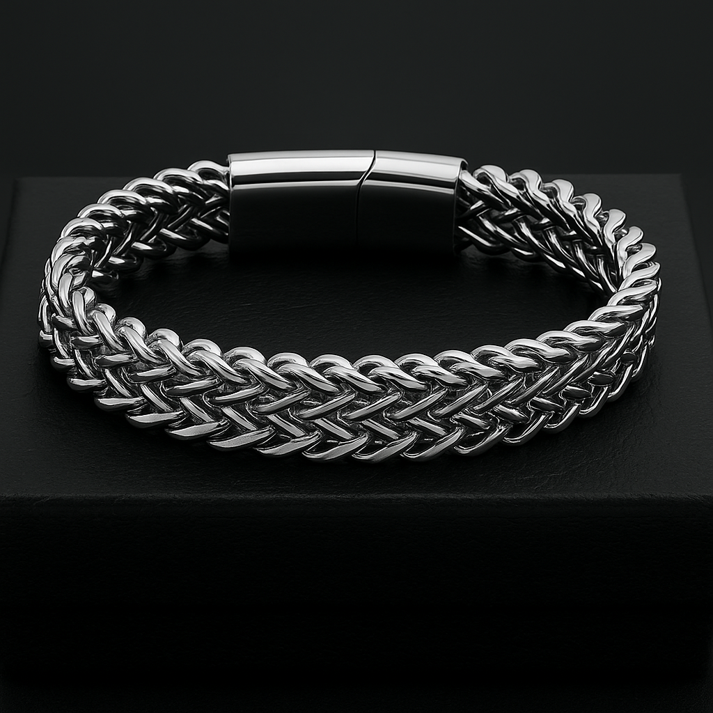 Cubana Silver Trenzada