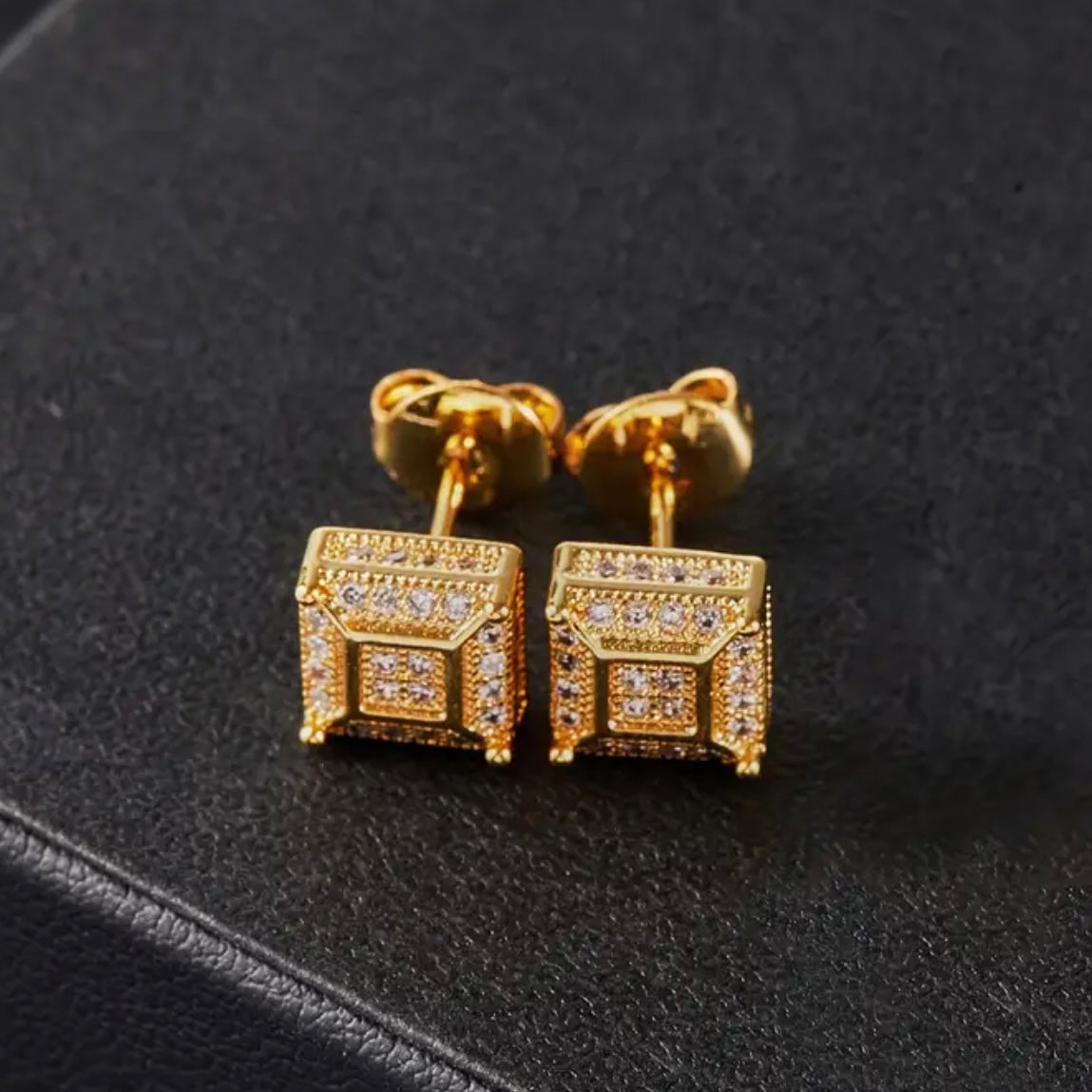 Aretes Glitz Gold
