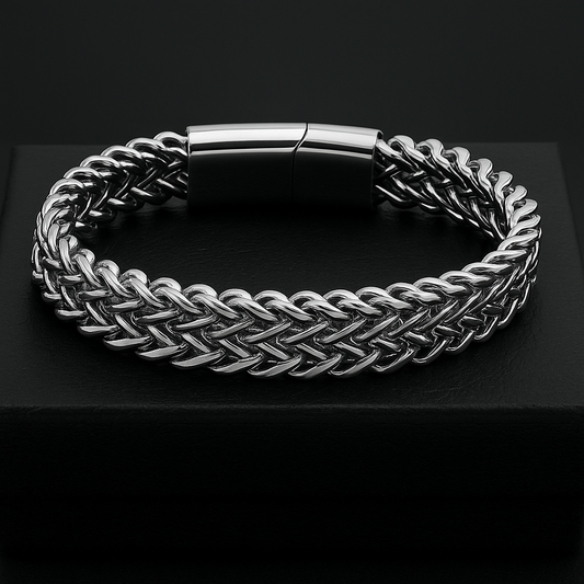 Cubana Silver Trenzada