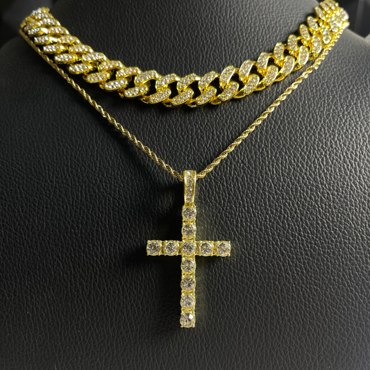 Cuban con Cruz Gold