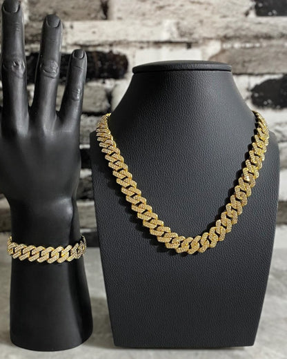 Set Cuban Link Gold